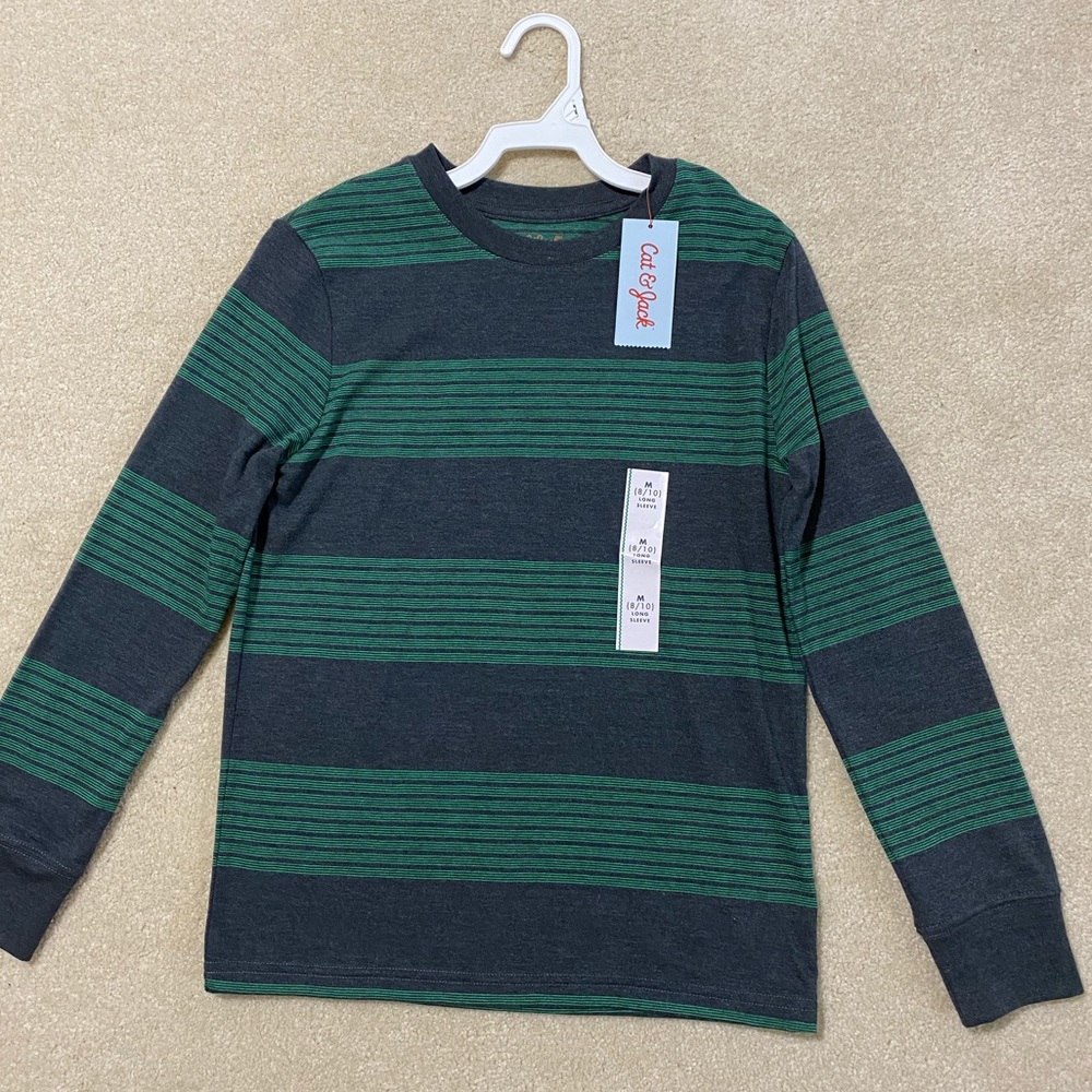 New Cat and Jack long sleeve boys shirt
